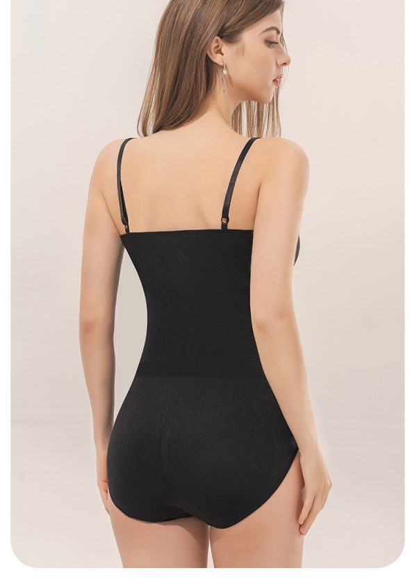 Women's seamless shaping bodysuit for a smooth, sculpted silhouette.