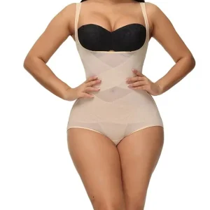 women mesh shaping bodysuit