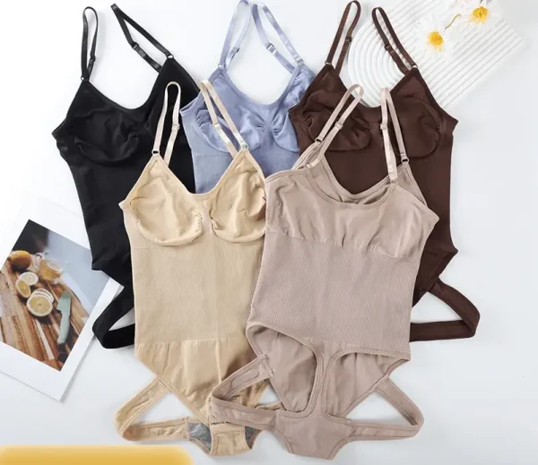 open butt shaping bodysuit