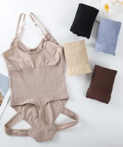 open butt shaping bodysuit