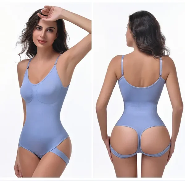 open butt shaping bodysuit