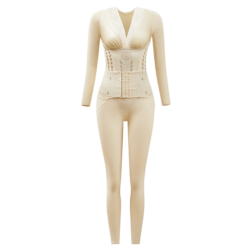 Women's thermal fleeced shaping bodysuit MRC-8869 - Image 3
